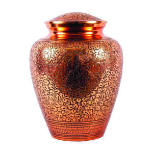 Copper Urn (Leaf)