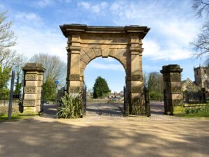 A park in Chorley, West Lancashire.