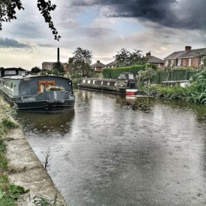 An image of Burscough canal.
